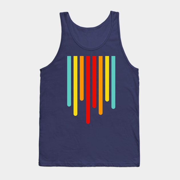 Retro Colors Tank Top by High Altitude